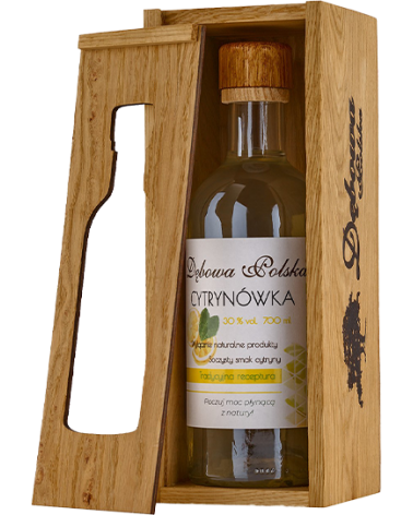 Likier Cytrynówka 0,7l Skrzynka zasuwana