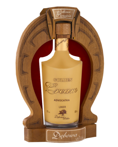Likier Golden Cream Advocatka 0,7l Podkowa szczęścia