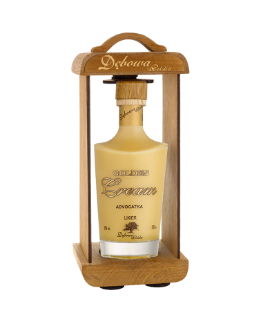 Likier Golden Cream Advocatka 0,7l Lampion