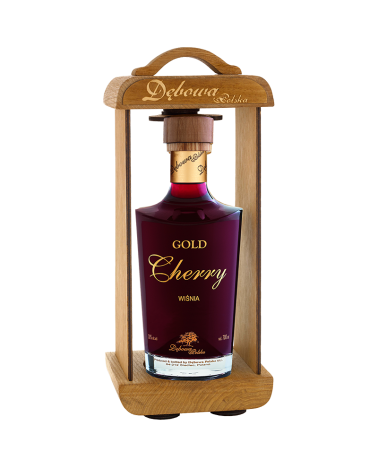 Likier Gold Cherry Wiśnia 0,7l Lampion