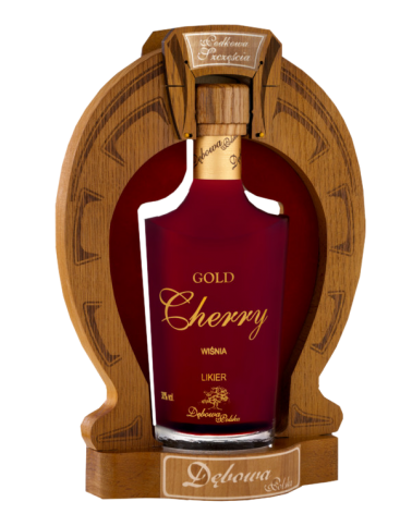 Likier Gold Cherry Wiśnia 0,7l Podkowa szczęścia