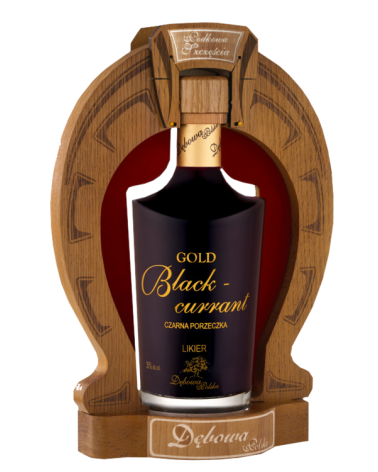 Likier Gold Blackcurrant Czarna Porzeczka 0,7l Podkowa szczęścia
