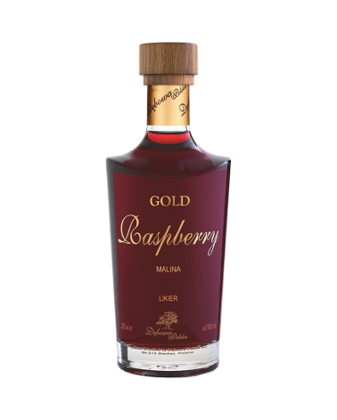 Likier Gold Raspberry Malina 0,7l