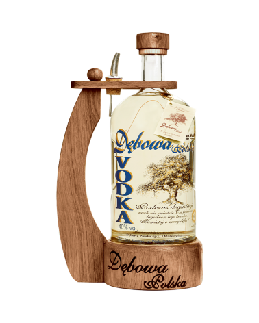 Wódka Dębowa Polska 1l z uchem dębowym