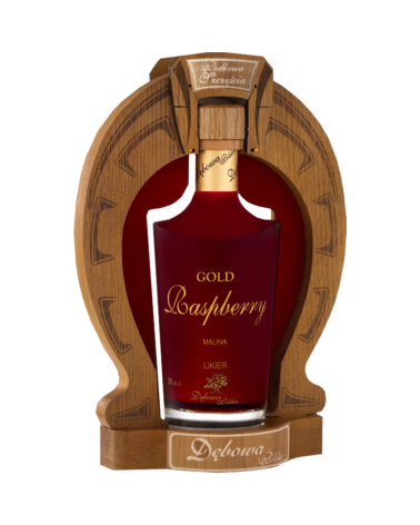 Likier Gold Raspberry Malina 0,7l Podkowa szczęścia