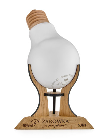 Wódka Excellent 0,5l Żarówka z prądem