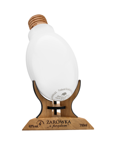 Wódka Excellent 0,7l Żarówka z prądem