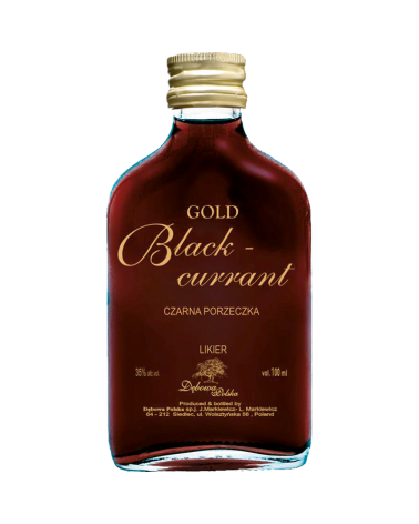 Likier Gold Blackcurrant Czarna Porzeczka 0,1l