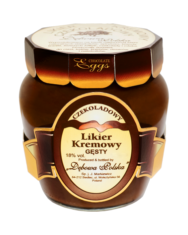 Likier kremowy gęsty Czekoladowy 0,1l