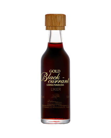 Likier Gold Blackcurrant Czarna Porzeczka 0,05l