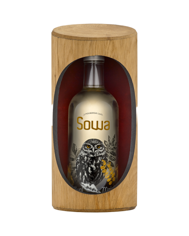 Wódka Golden 0,7l SOWA Dziupla