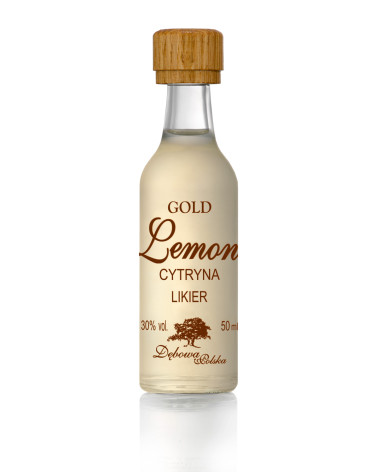 Likier Gold Lemon Cytrynówka 0,05l