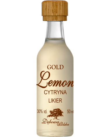Likier Gold Lemon Cytrynówka 0,05l