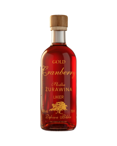 Likier Gold Cranberry Żurawina 0,70l